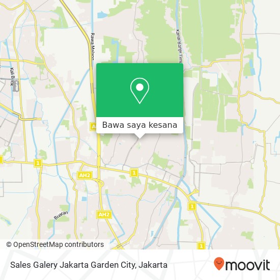 Peta Sales Galery Jakarta Garden City