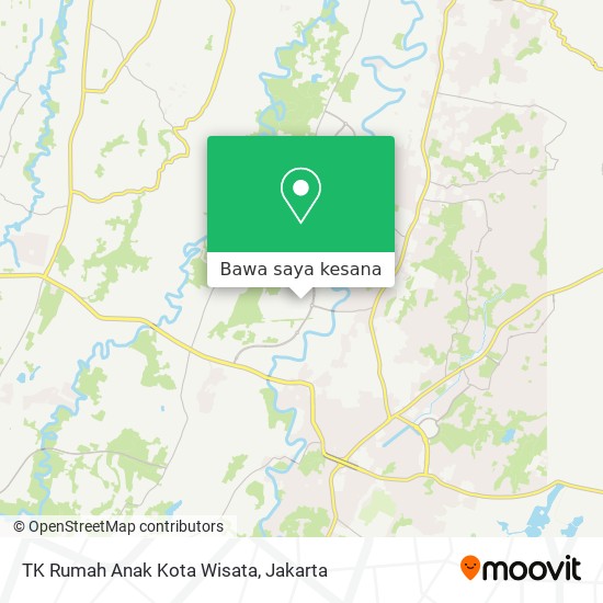 Peta TK Rumah Anak Kota Wisata