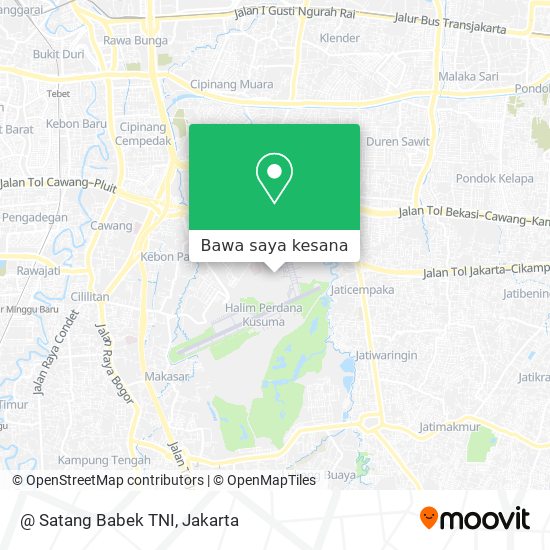 Peta @ Satang Babek TNI