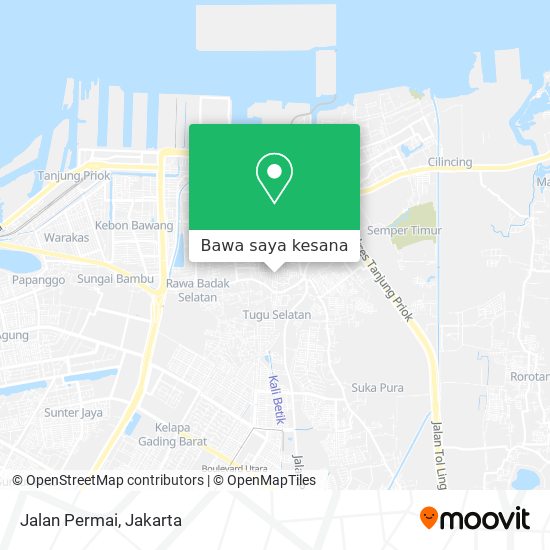 Peta Jalan Permai