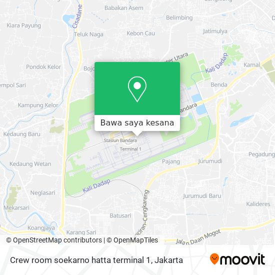 Peta Crew room soekarno hatta terminal 1