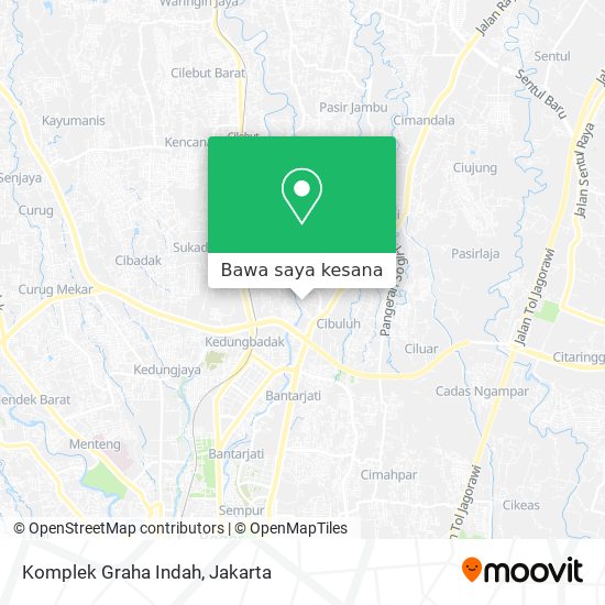 Peta Komplek Graha Indah