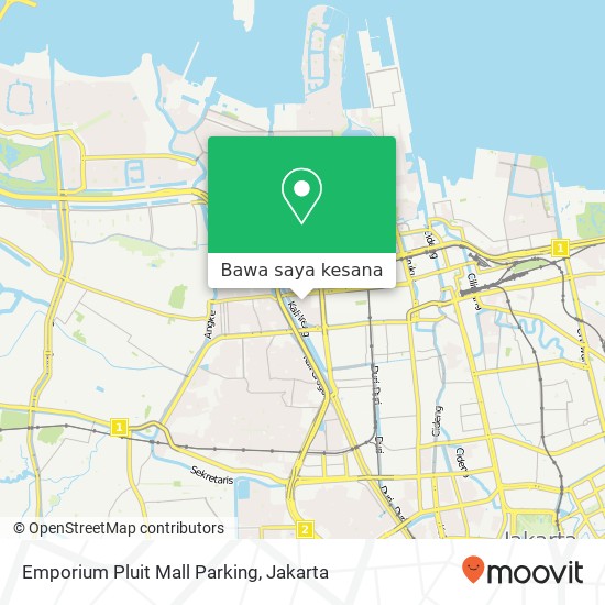 Peta Emporium Pluit Mall Parking