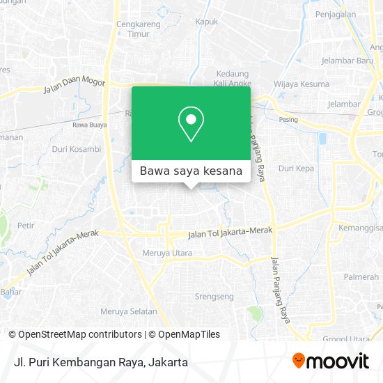 Peta Jl. Puri Kembangan Raya