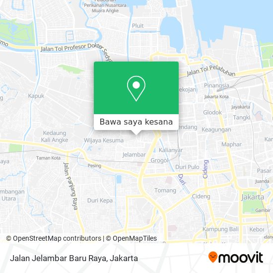 Peta Jalan Jelambar Baru Raya