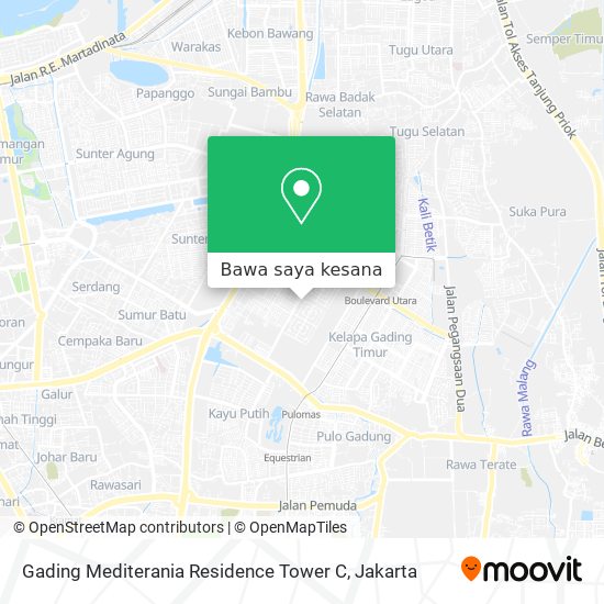 Peta Gading Mediterania Residence Tower C