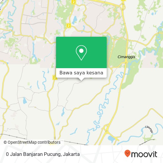 Peta 0 Jalan Banjaran Pucung