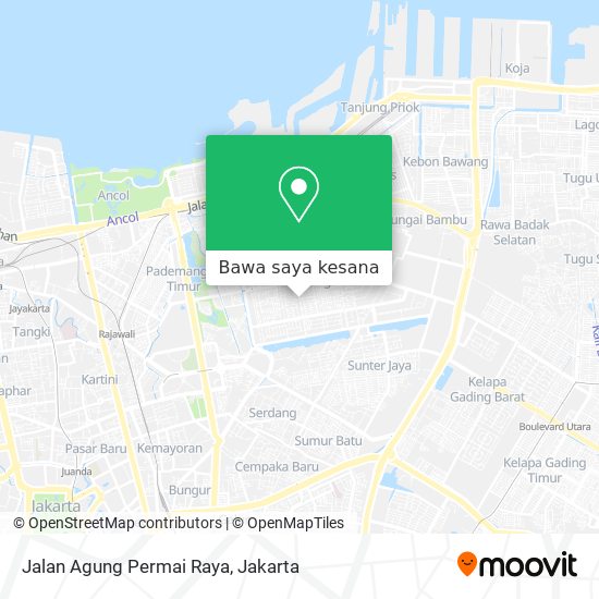Peta Jalan Agung Permai Raya