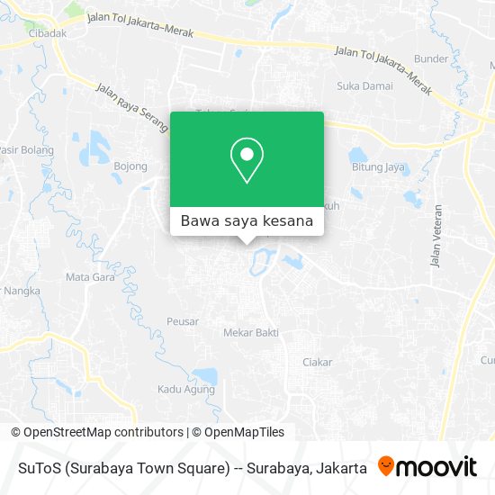 Peta SuToS (Surabaya Town Square) -- Surabaya