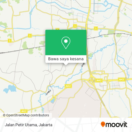 Peta Jalan Petir Utama