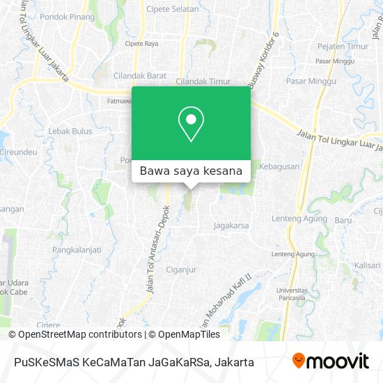 Peta PuSKeSMaS KeCaMaTan JaGaKaRSa