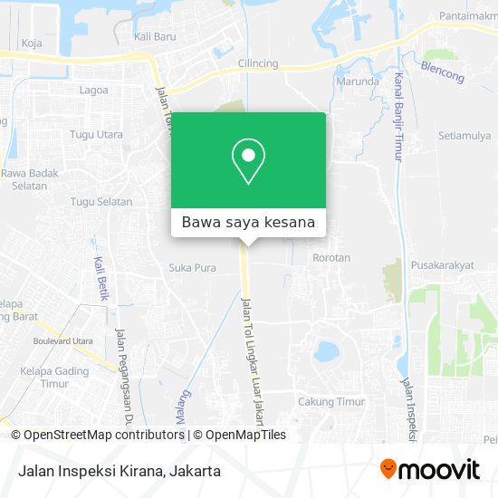 Peta Jalan Inspeksi Kirana