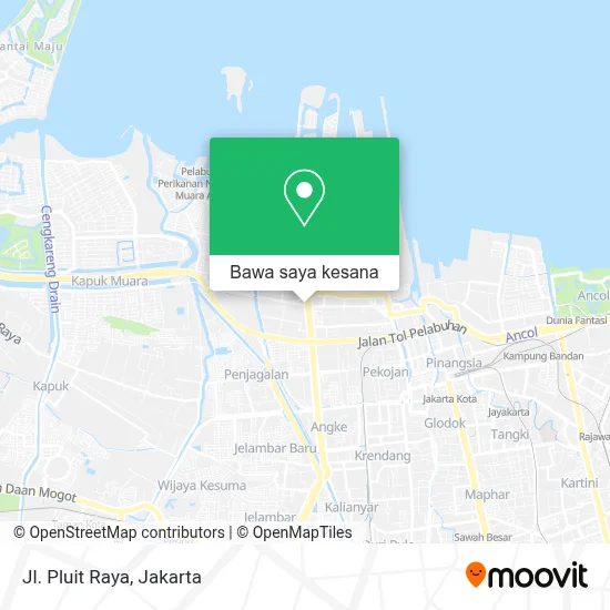 Cara ke Jl. Pluit Raya di Jakarta Utara menggunakan bis atau kereta?