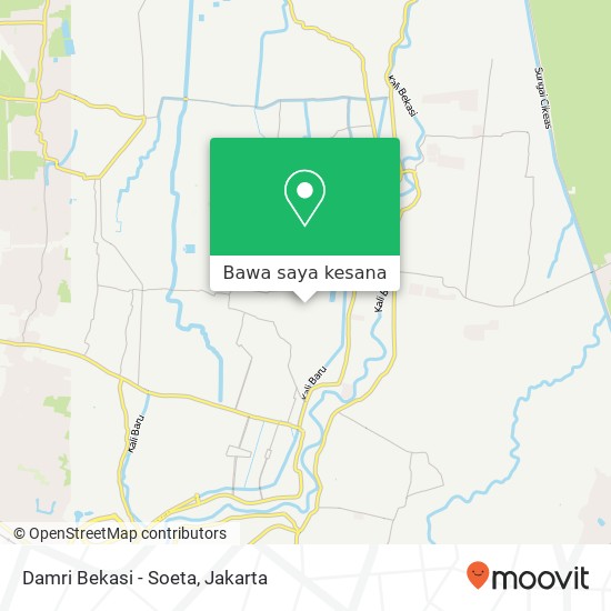 Peta Damri Bekasi - Soeta