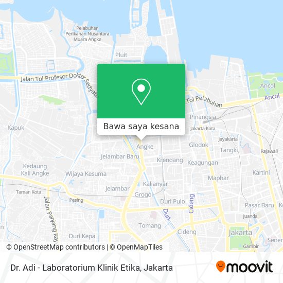 Peta Dr. Adi - Laboratorium Klinik Etika