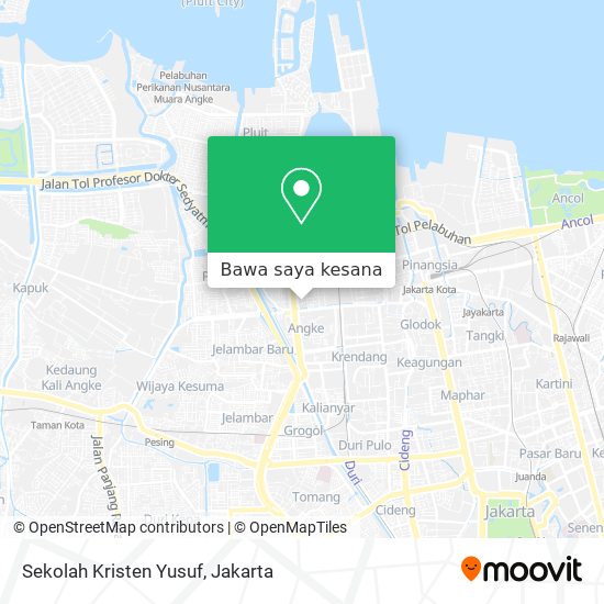 Peta Sekolah Kristen Yusuf