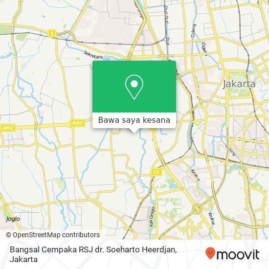 Peta Bangsal Cempaka RSJ dr. Soeharto Heerdjan