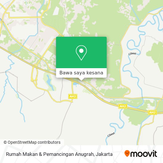 Peta Rumah Makan & Pemancingan Anugrah