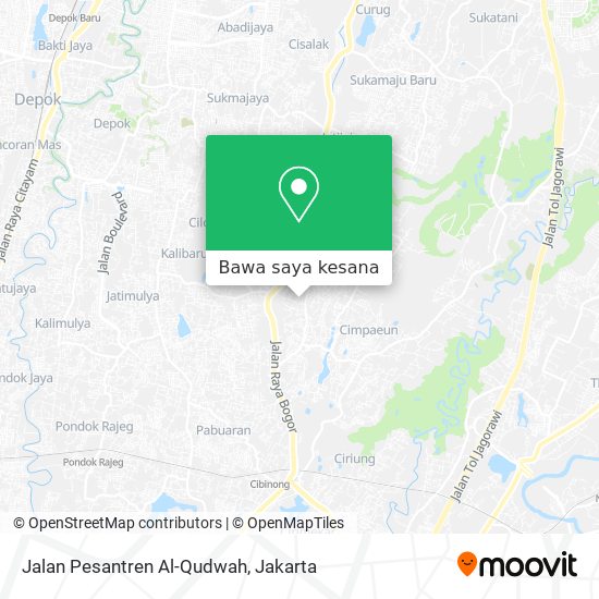 Peta Jalan Pesantren Al-Qudwah