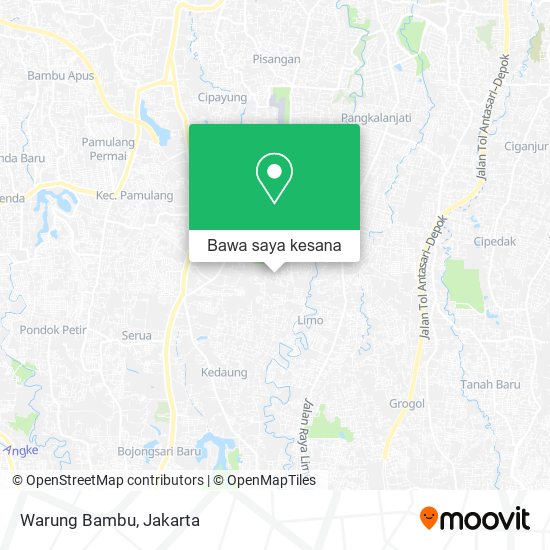 Peta Warung Bambu