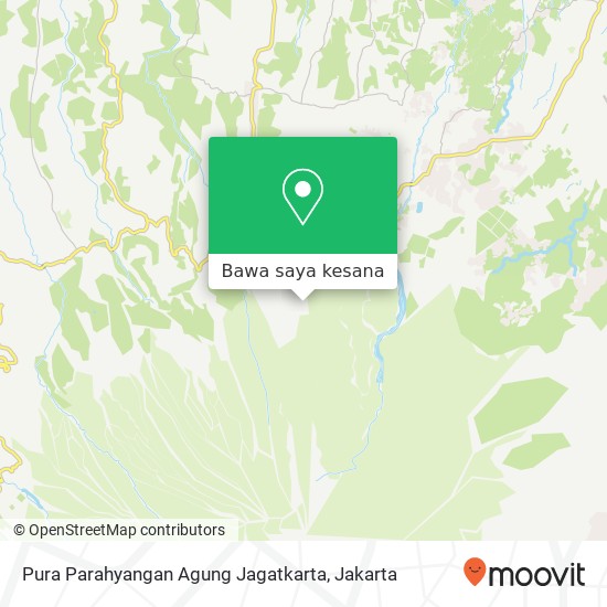 Peta Pura Parahyangan Agung Jagatkarta