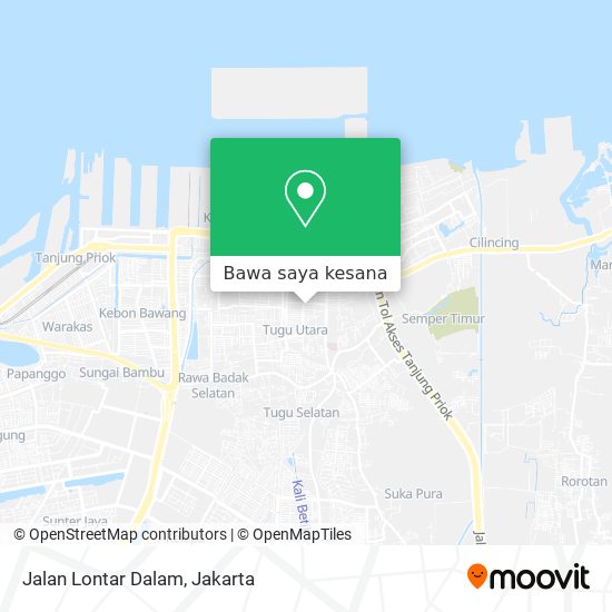 Peta Jalan Lontar Dalam