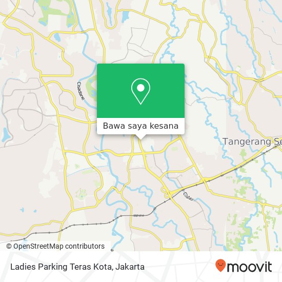 Peta Ladies Parking Teras Kota