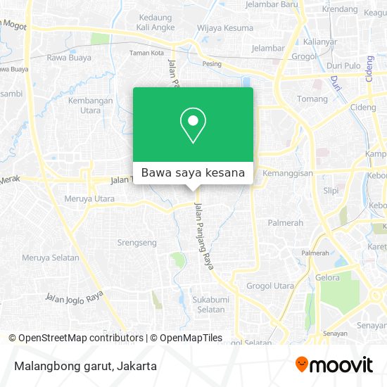 Peta Malangbong garut