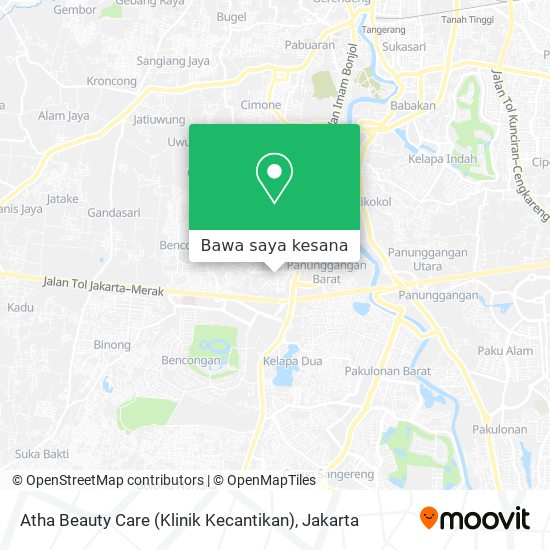 Peta Atha Beauty Care (Klinik Kecantikan)