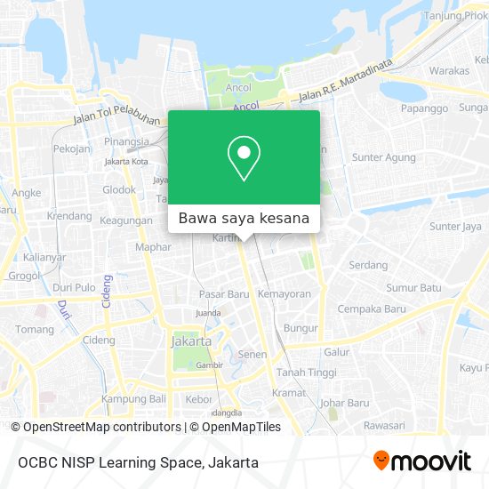 Peta OCBC NISP Learning Space
