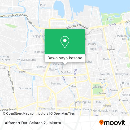 Peta Alfamart Duri Selatan 2