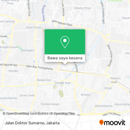 Peta Jalan Doktor Sumarno