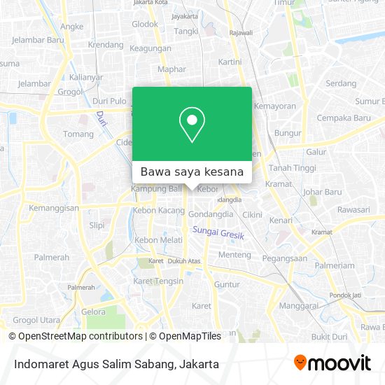 Peta Indomaret Agus Salim Sabang