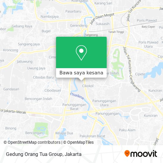 Peta Gedung Orang Tua Group