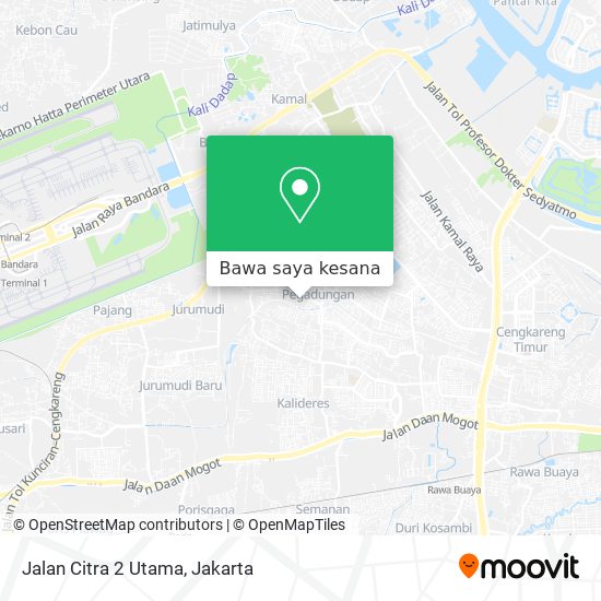 Peta Jalan Citra 2 Utama