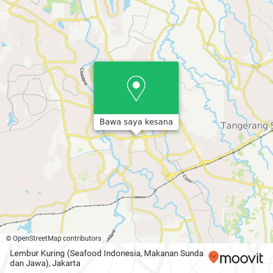 Peta Lembur Kuring (Seafood Indonesia, Makanan Sunda dan Jawa)