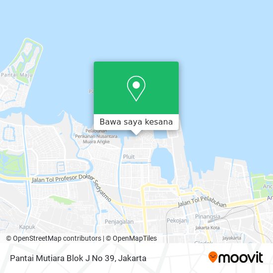 Peta Pantai Mutiara Blok J No 39