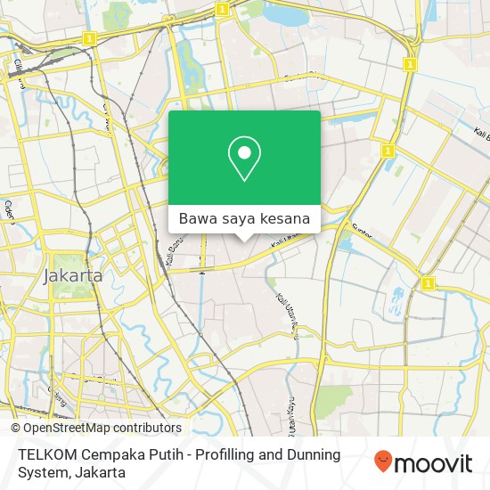 Peta TELKOM Cempaka Putih - Profilling and Dunning System