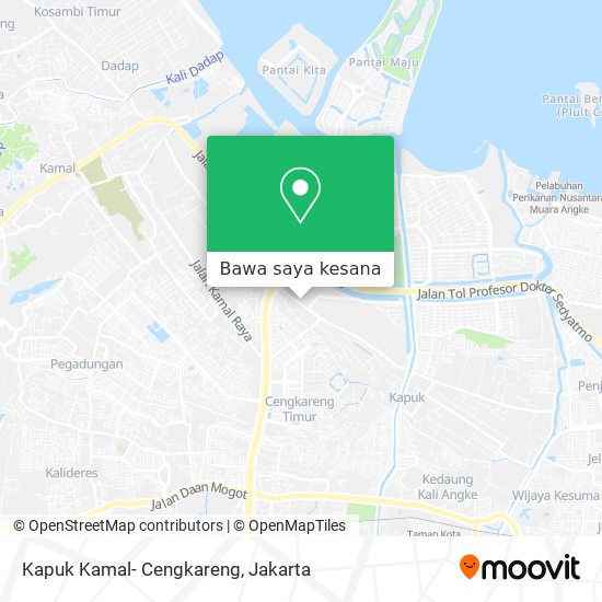 Peta Kapuk Kamal- Cengkareng