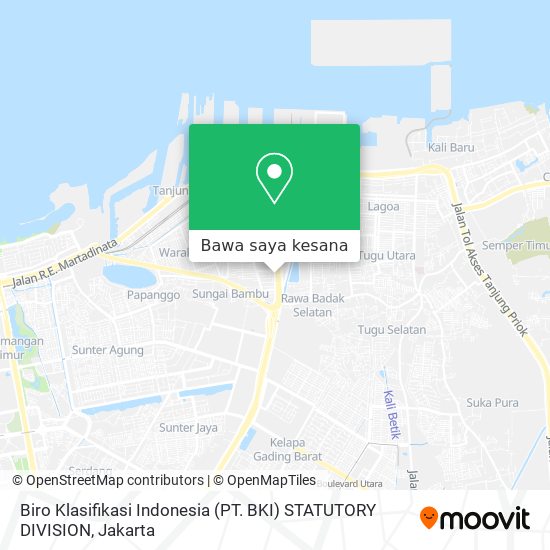 Peta Biro Klasifikasi Indonesia (PT. BKI) STATUTORY DIVISION