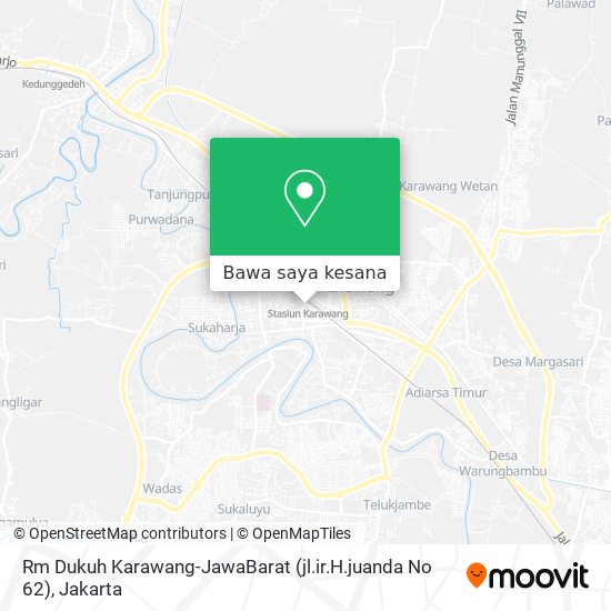 Peta Rm Dukuh Karawang-JawaBarat (jl.ir.H.juanda No 62)