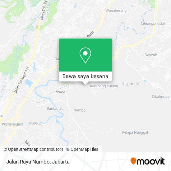 Peta Jalan Raya Nambo