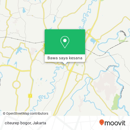 Peta citeurep bogor