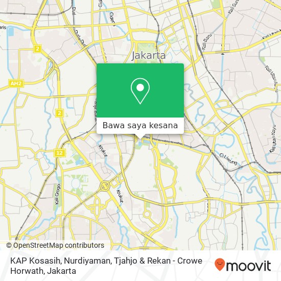 Peta KAP Kosasih, Nurdiyaman, Tjahjo & Rekan - Crowe Horwath