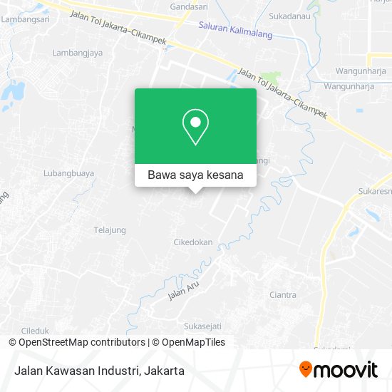 Peta Jalan Kawasan Industri