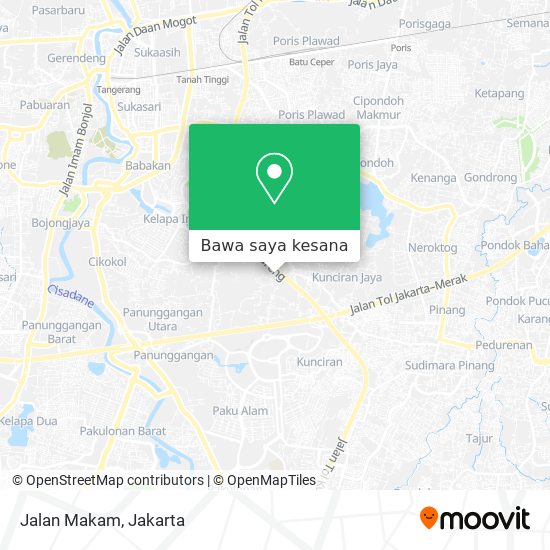 Peta Jalan Makam