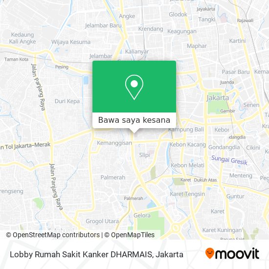 Peta Lobby Rumah Sakit Kanker DHARMAIS