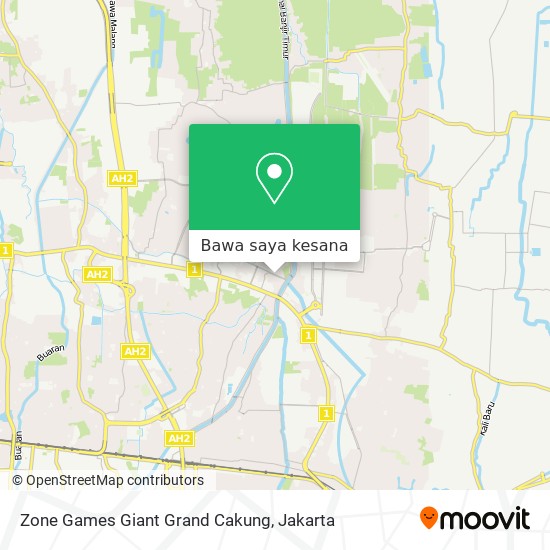 Peta Zone Games Giant Grand Cakung