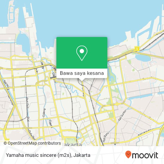 Peta Yamaha music sincere (m2s)