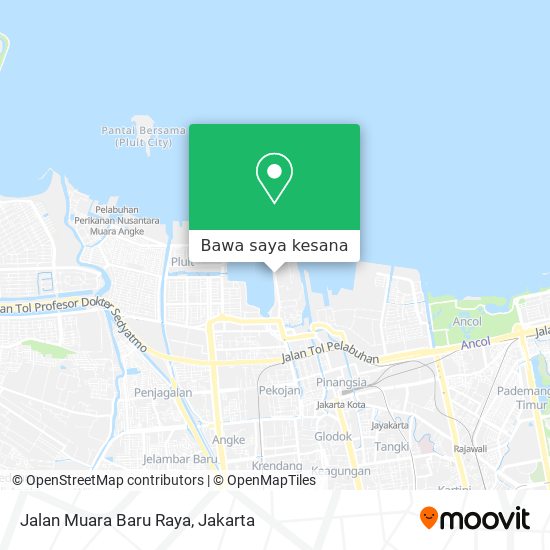 Peta Jalan Muara Baru Raya